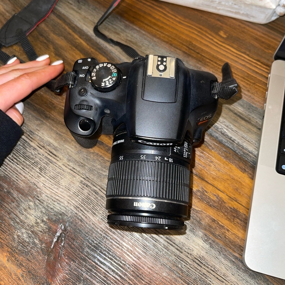 Canon EOS Rebel T6 Camera.